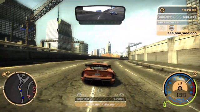 NFS Most Wanted 2005 | Part 47 | Dodge Viper SRT-10 | Milestones | Manual Transmission смотреть онлайн