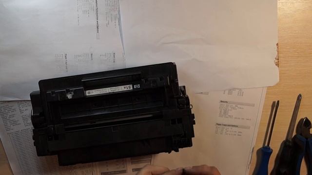 Что ценного и полезного в принтере HP LaserJet P3005n. Разборка. смотреть онлайн