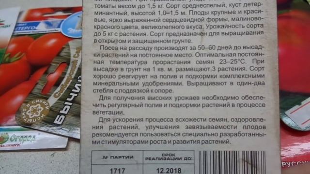 КАКИЕ ТОМАТЫ ВЫБРАТЬ? КРУПНОПЛОДНЫЙ СОРТ ПУДОВИК. Обзор Ольги Черновой. смотреть онлайн