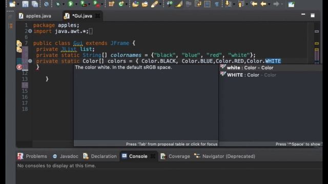 Java Programming Tutorial - 68 - JList смотреть онлайн