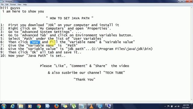 HOW TO SET JAVA PATH смотреть онлайн