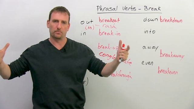8 Phrasal Verbs with BREAK: break in, break up, break through... смотреть онлайн