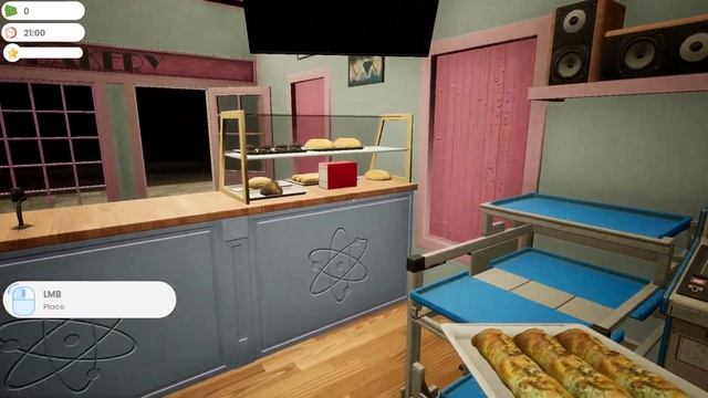 Обзавелись новым бизнесом) ПЕКАРНЯ в BAKERY SHOP SIMULATOR #1 смотреть онлайн