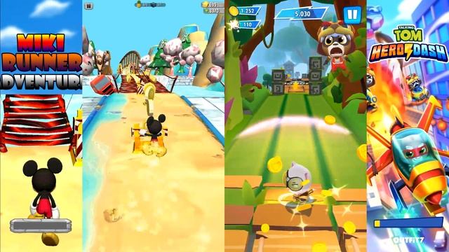 БЕДНЫЕ VS БОГАТЫЕ в Погоня героев и Mickey Jungle Run Game смотреть онлайн