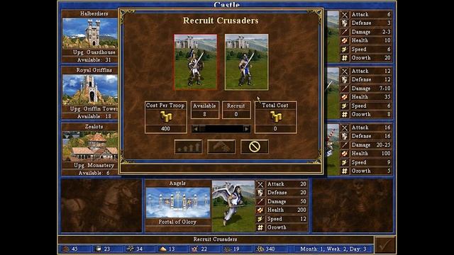 Heroes of Might and Magic III: Armageddon’s Blade [1080p60] | Час игры смотреть онлайн