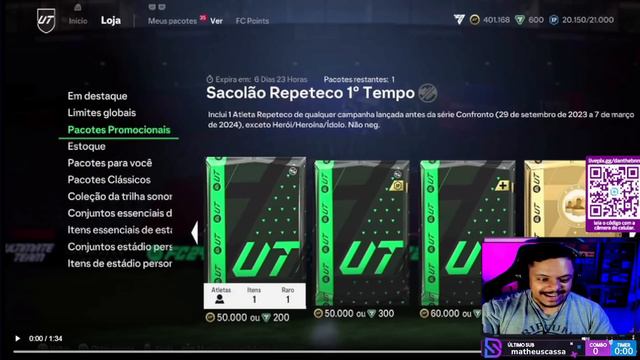 FC 24 l 🔥 EU ABRI NOVO PACK NA LOJA COM TOTY MUITO BARATO! l DantheBNN l смотреть онлайн