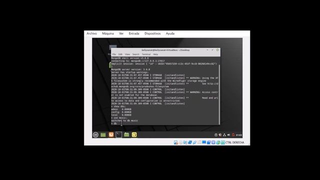 Instalación MongoDB en Linux Mint VirtualBox смотреть онлайн