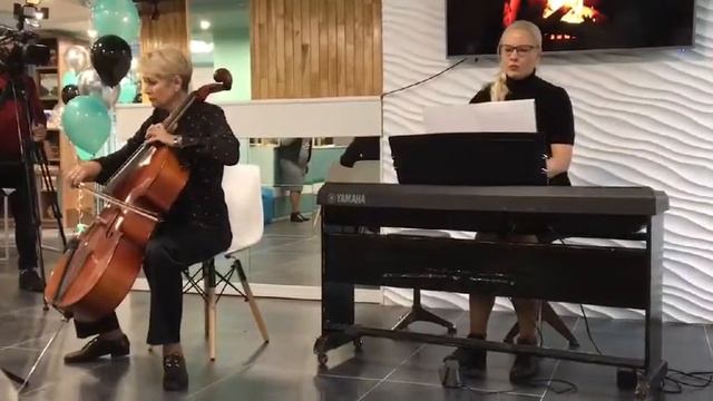 Астор П'яццолла "Аве Марія" виконують Головня Юлія та Работнова Світлана. смотреть онлайн