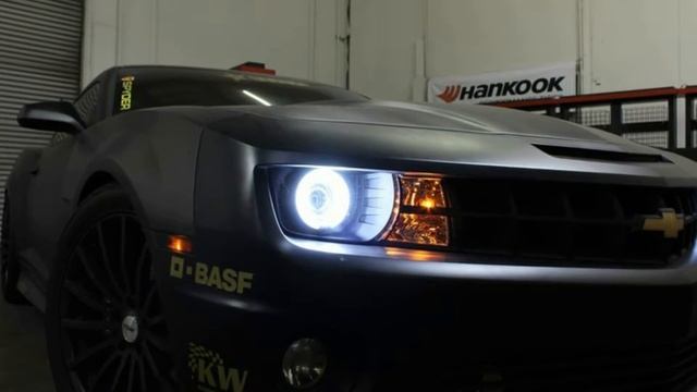 Spyder - Chevy Camaro 10-13 Projector Headlights Dual Halo - CCFL Halo - Black смотреть онлайн