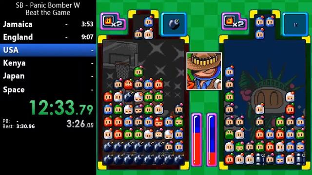 Super Bomberman: Panic Bomber W - Beat the Game - 24:15.31 (Former World Record) смотреть онлайн