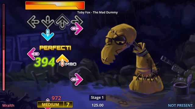 Stepmania 5: The Mad Dummy (Undertale) смотреть онлайн