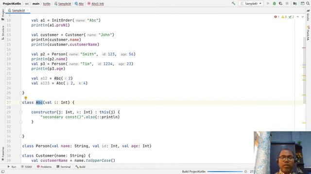 Kotlin Class Constructor Primary Secondary Getter Setter Backing field :: Kotlin Tutorial – Part - смотреть онлайн