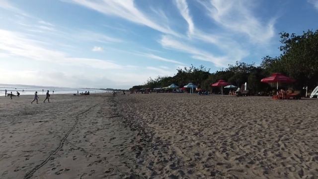Walking Tour At Kuta Beach Bali, Indonesia 2021