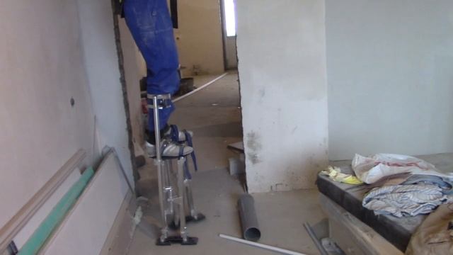 Натяжной потолок,смонтированный на ХОДУЛЯХ!..)) смотреть онлайн