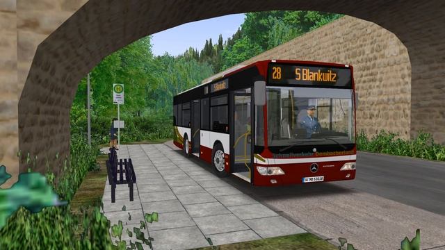 OMSI 2 • Blankwitz • Line 28 • Mercedes-Benz Citaro K Facelift смотреть онлайн