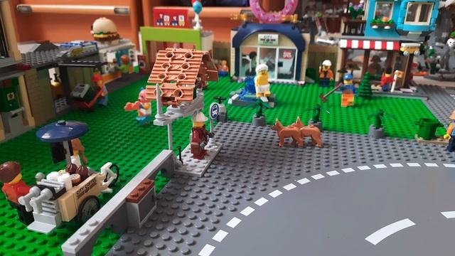 Обзор Лего города ( обновление ) + конкурс смотреть онлайн