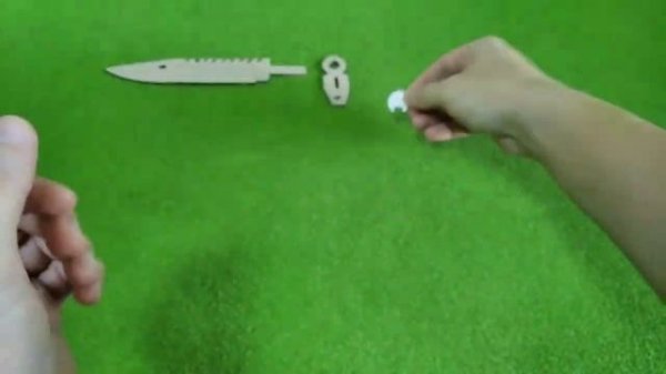 Как сделать Нож М9 Bayonet из бумаги Standoff 2.