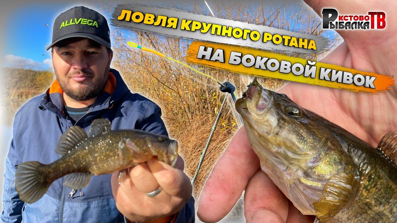 И на эту снасть можно отлично ловить ротана. смотреть онлайн