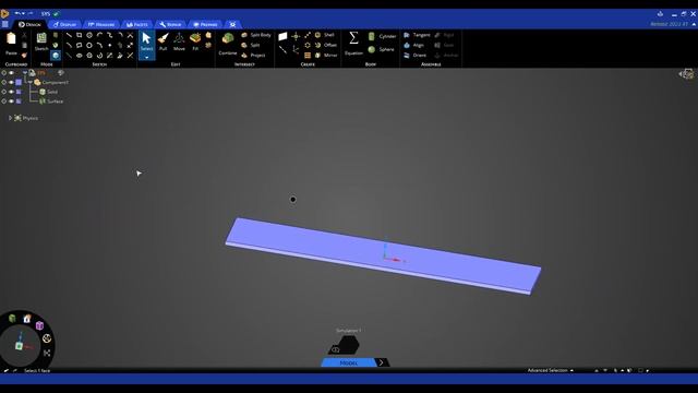 How to model surface coating stress in Ansys Mechanical смотреть онлайн