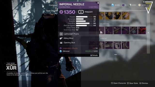 Destiny 2 | XUR IS FINALLY FIXED (SORT OF...) April 8th-11th | Inventory & Location! - Witch Queen смотреть онлайн