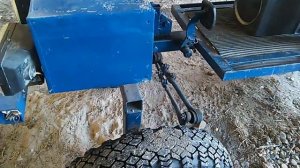 Самодельный минитрактор из мотоблока Нева