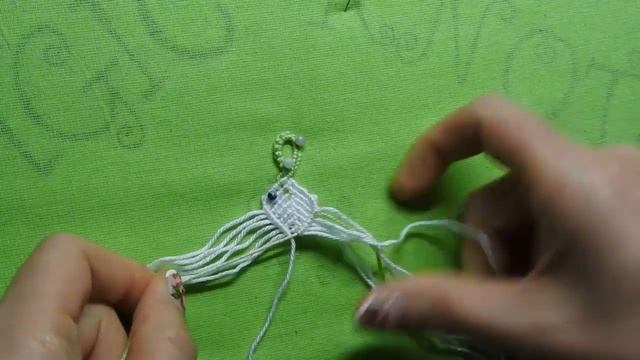 Red rose micro macrame hand embroidery bracelet PART #1 ( DIY) смотреть онлайн