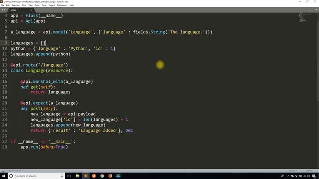 Flask-RESTPlus Response Marshaling смотреть онлайн