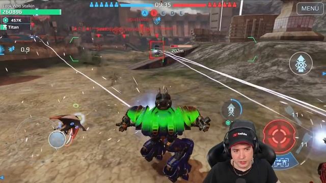 NEW Powerful 6.8 Hawk & Inquisitor Setups - War Robots Live Gameplay WR смотреть онлайн