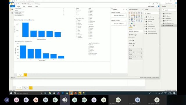 #MSBIFI Coffee Break Power BI Drill Through to another report смотреть онлайн
