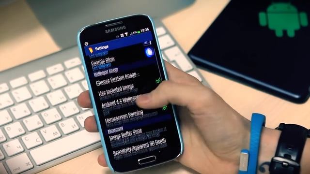 Как установить живые обои в стиле iOS 7 на Android смотреть онлайн