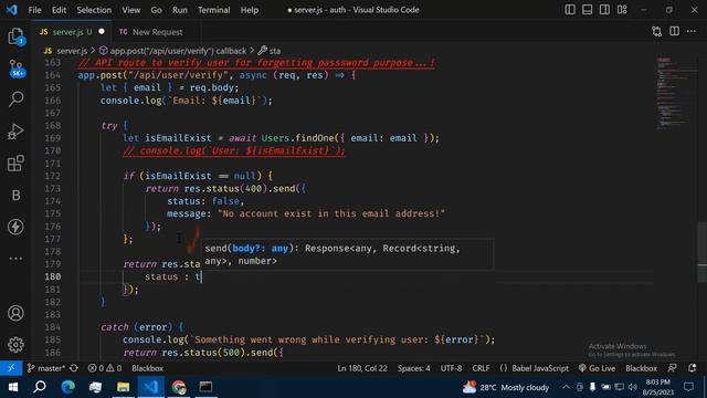 Back-End Tutorial | Forget And Reset Password RestFul API In Node, Express JS, & MongoDB (Part - 1) смотреть онлайн