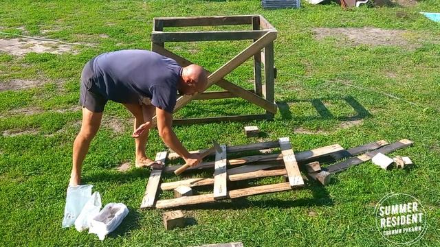 Строительный козел за 20 минут из поддонов Summer Resident смотреть онлайн