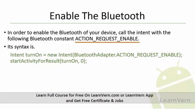 What is Bluetooth Adapter in Android? Free Tutorial Video in Hindi - LearnVern смотреть онлайн