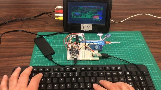 Sinclair ZX Spectrum Emulator On Single ESP32 TV-OUT
