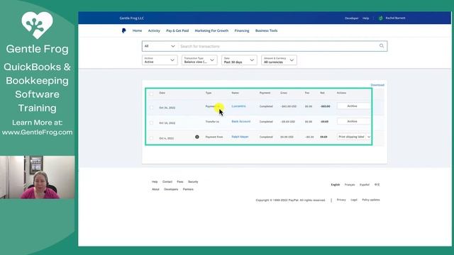 How to Download PayPal Statements and Transaction History смотреть онлайн