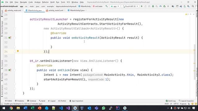 Android Studio Artic Fox - #93 - StartActivityForResult DEPRECATED смотреть онлайн