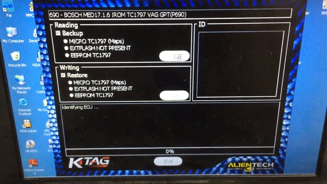 KTAG ECU Master! Чип тюнинг программатор ЭБУ KTAG  7.020 + Bosch MED17