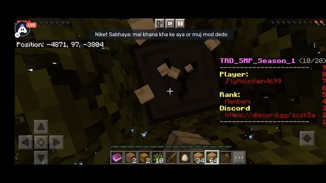 Minecraft live (english) (Hindi) Minecraft smp let build Disneyland with sub java+PE 1.17+ For All смотреть онлайн