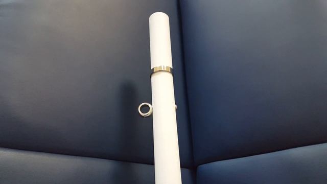 Балясина с кольцами Ф38-201 окр. белый фл.100 и 3 дер. кольцо смотреть онлайн