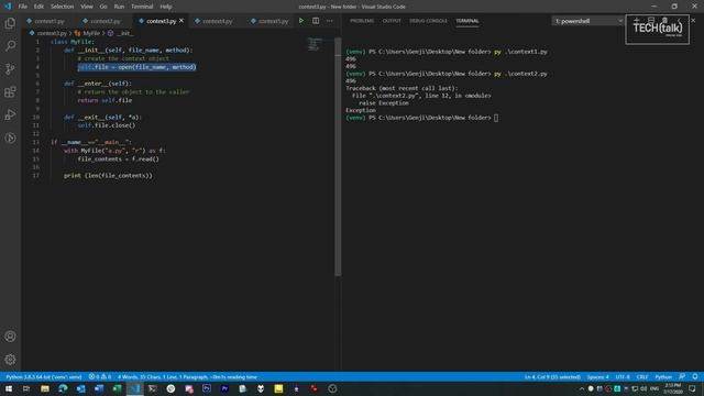 How Python's context managers help you clean up after yourself смотреть онлайн