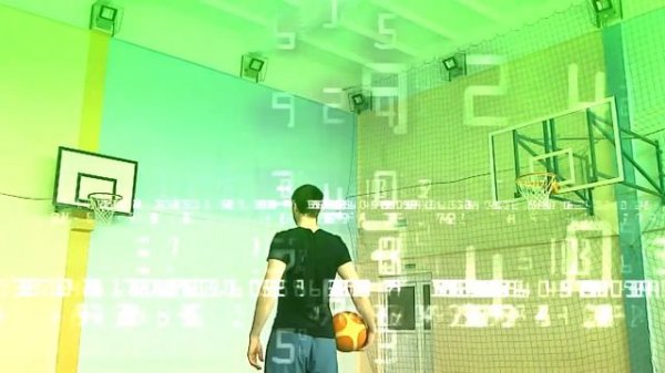 Бросок одной рукой от плеча в баскетболе. Бросковая работа Sergei Chernov