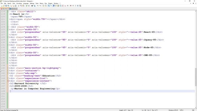 Building A Basic Portfolio Website Using HTML CSS And JavaScript #dezvenportfolio #portfoliowebsite смотреть онлайн