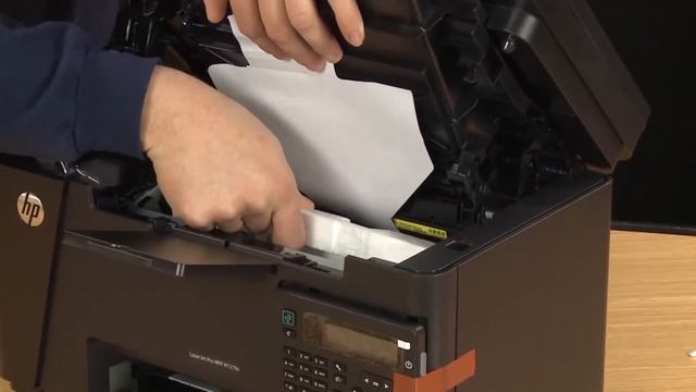 Распаковка МФУ HP LaserJet Pro M125-128 | Принтеры HP | HP смотреть онлайн