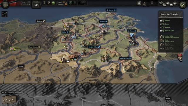 Unity of Command 2 | Desert Fox DLC | Mission 10 | Rush for Tunisia смотреть онлайн