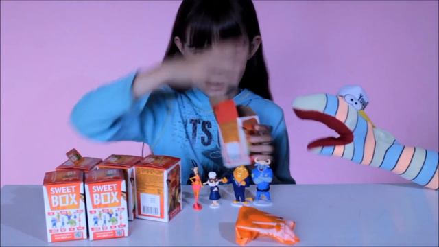 ПОЛНАЯ коллекция Игрушек Sweetbox Лиза и Червяк ШОУ LizaTube