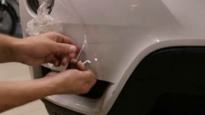 Защита бампера полиуретановой пленкой