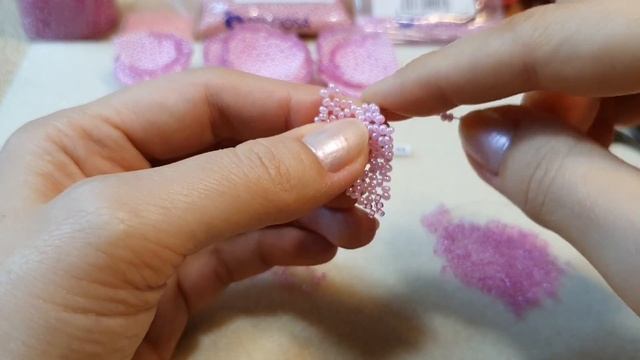 Beaded necklace with roses/Bead necklace/DIY necklace/Колье из бисера с розами/Колье/ЧАСТЬ 2 смотреть онлайн