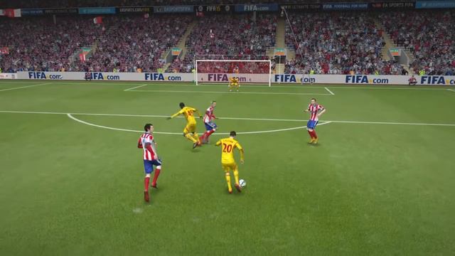 FIFA 15 перевес за Лаллану смотреть онлайн