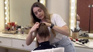 Прическа на выпускной в детский сад в стиле СТИЛЯГИ