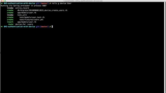 Episode #045 - Authentication Crash Course with Devise смотреть онлайн